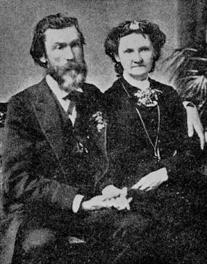 &quot;Sarah J. Whittlesy and her brother Oscar (1825-1896).&quot;